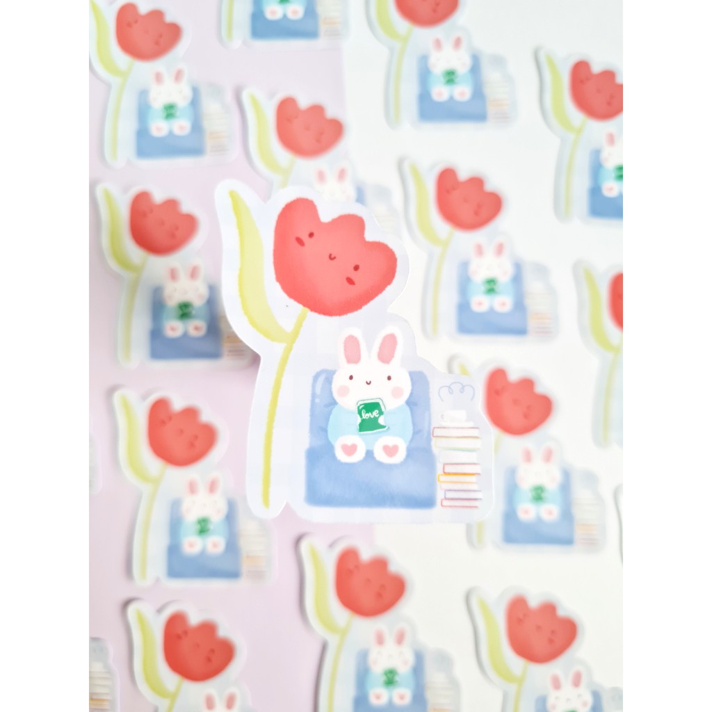 

Chrisela Studio | sticker waterproof - Enjoy Reading