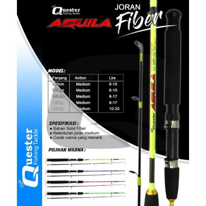 Joran sambung 2 fiber Aquila