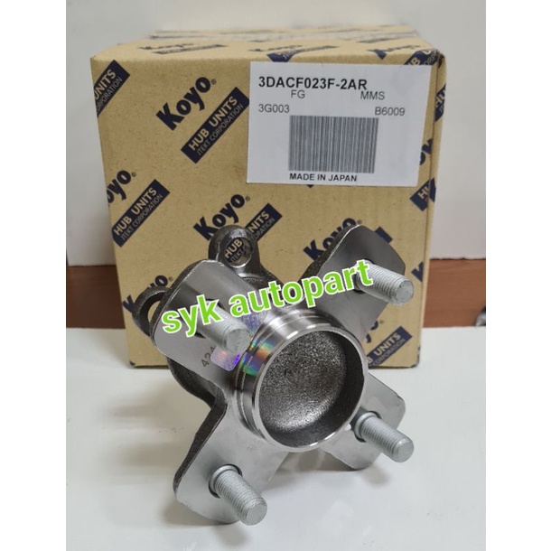 Bearing 3DACF023F-2AR KOYO bearing roda belakang Agya non sensor