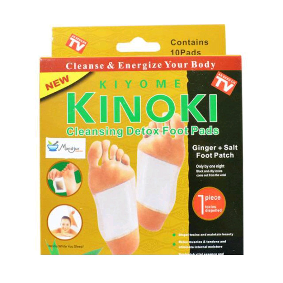 KINOKI GOLD DETOX FOOT PADS