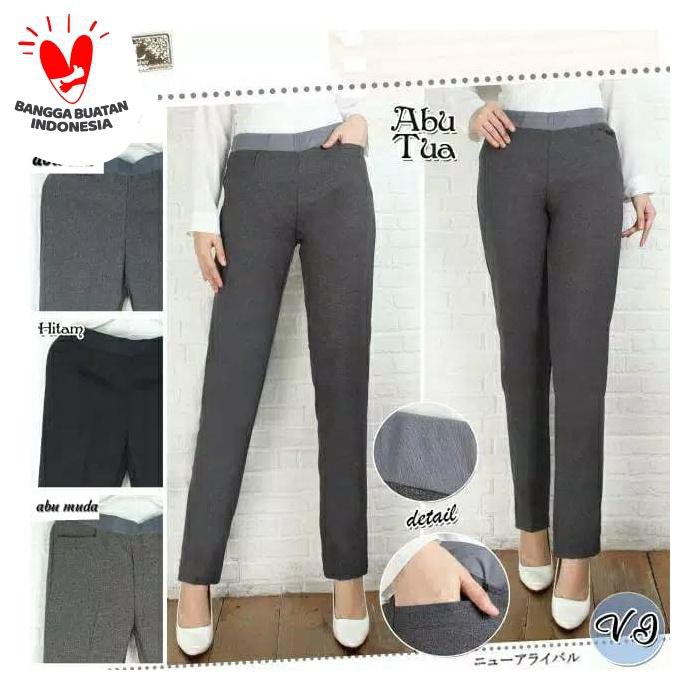 Celana Kerja Wanita Celana Kantor Wanita Celana Kain M Sampai Jumbo