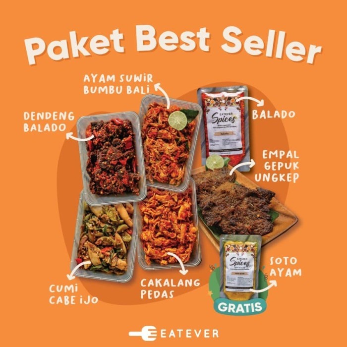 

Instan-Masak-Bumbu- Paket Best Seller + Gratis Spices Soto Ayam Halal -Bumbu-Masak-Instan.