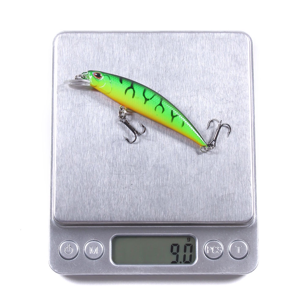 HENGJIA 1PCS NEW MINNOW UMPAN PANCING 8CM 9GSWIMBAIT FISGING LURE FISH BASS BAIT WOBBER TACLE