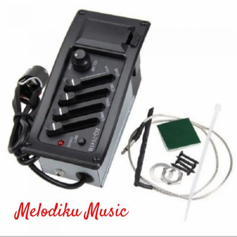 Equalizer Preamp Gitar Akustik 7545R