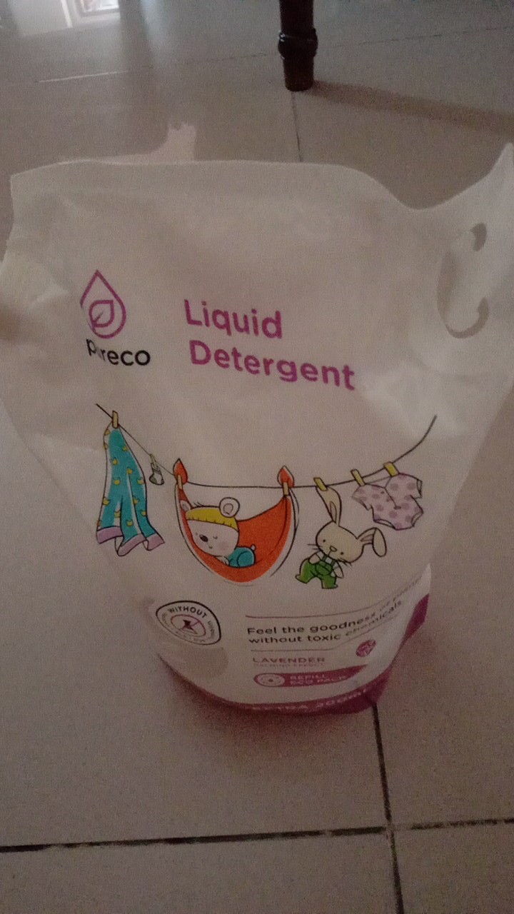 Pureco Liquid Detergent Lavender Pouch Size 1450ml