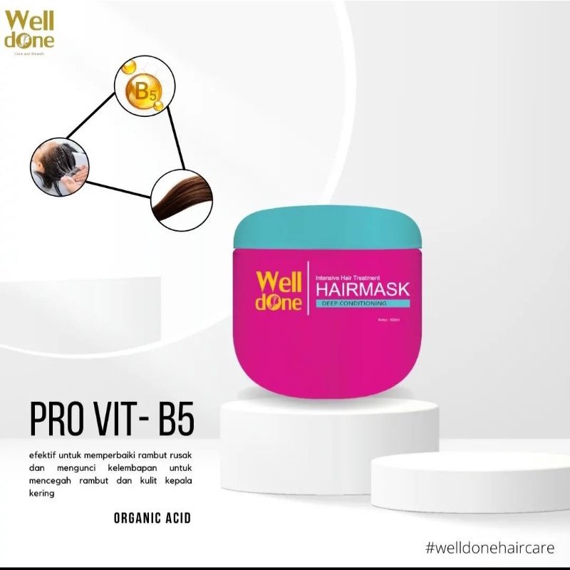 WELLDONE HAIR MASK DEEP CONDITIONING