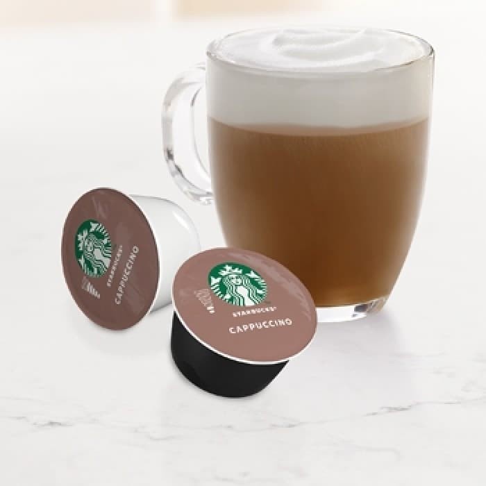 

Kopi - Kopi Starbucks Cappuccino By Nescafe Dolce Gusto Isi 12 Kapsul