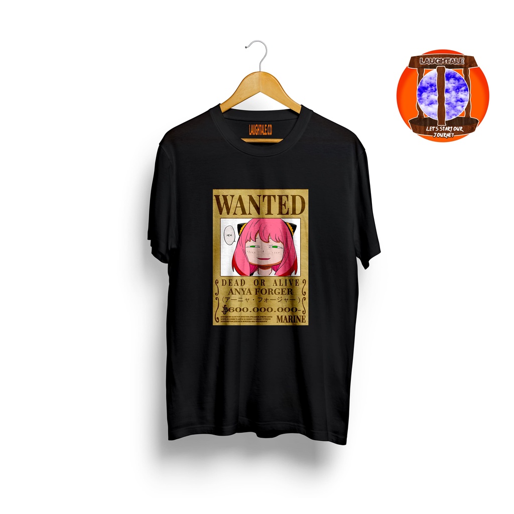 Laughtale.co Kaos Anime Dewasa/anak/remaja, Baju Kartun Anya, Bounty Spy X Family