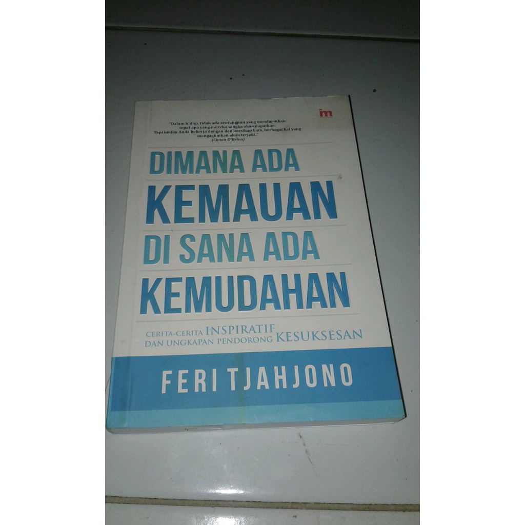 

ORIGINAL DIMANA ADA KEMAUAN DISANA ADA KEMUDAHAN