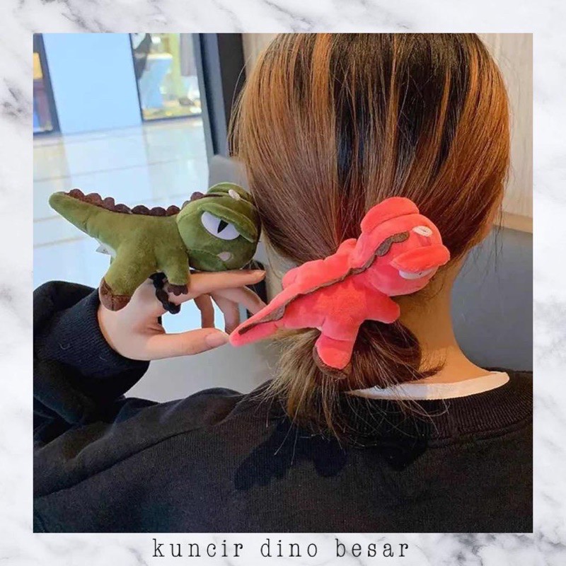 [ ECER ] IKAT RAMBUT DINO BESAR IMPORT