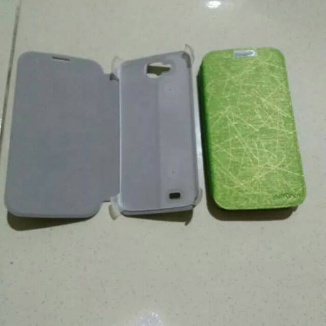 BOOKCOVER ORI ADVAN S4H/S5L/S5E+