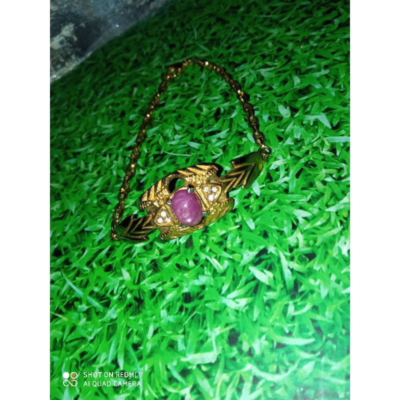 gelang tangan wanita batu ruby