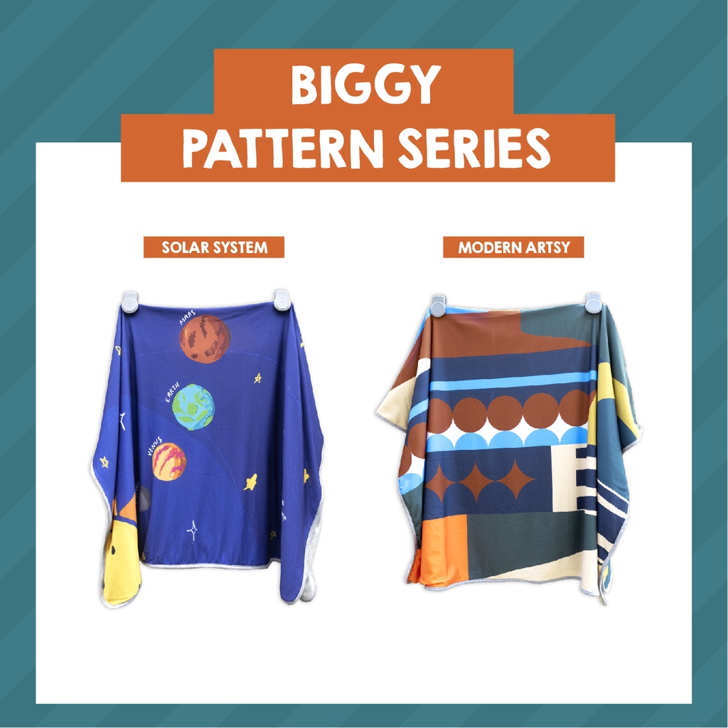 [NEW ARRIVAL] Maison Elmesa Blanket Selimut Premium Biggy Pattern Series