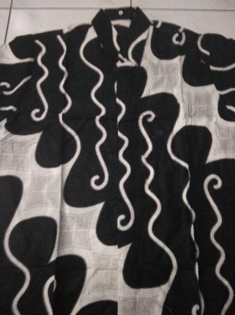 Batik Wanita Lengan Panjang Batik Barokah Hrb026 Motif Keratonan Kode 002 Size M L Xl Xxl Reguler