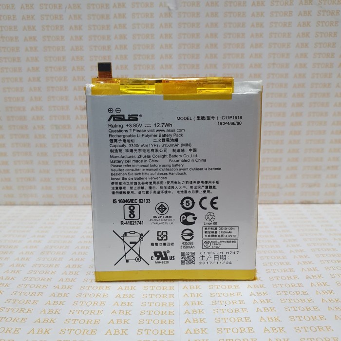 Batre Baterai Battery ASUS Zenfone 5Q ZC600KL C11P1618