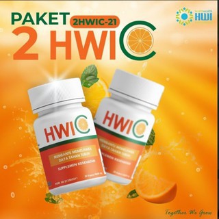 Paket 2 Botol HWI C / Pureway C/ Vitamin C Original HWI