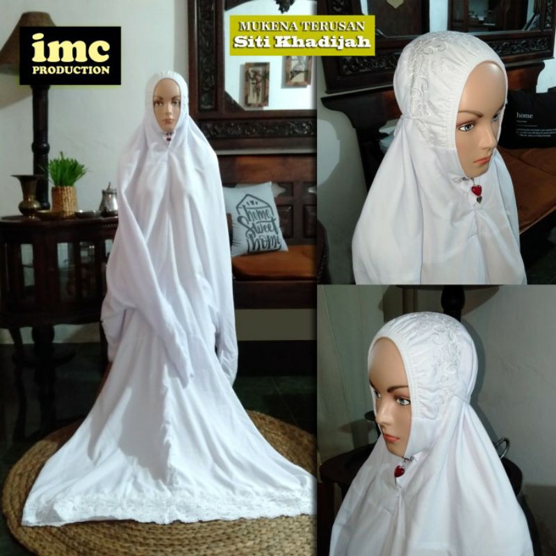 Mukena terusan jumbo-telekung khadijah premium