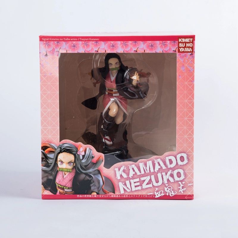 Nezuko Tanjiro Zenitsu Action figure  Kimetsu No Yaiba Kamado Nesuko