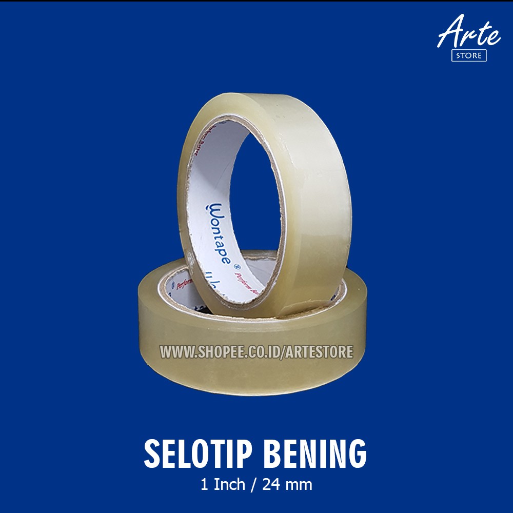 

Selotip Bening (Lakban) 1 Inch