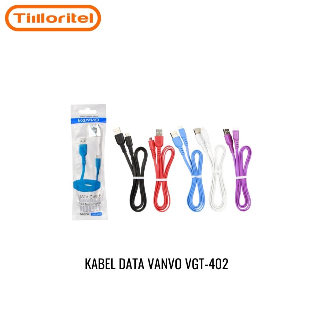 KABEL DATA VANVO VGT-402 MICRO TYPE C IPHONE