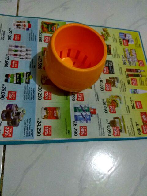 Pot Bulat Bola Pot Bunga Plastik Pot Telur Pxlxt (8x8x7)