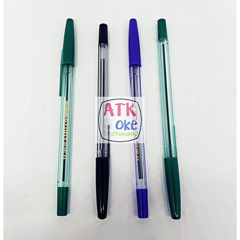 

1 pcs Pulpen Standard ST 007 0,5 Hitam