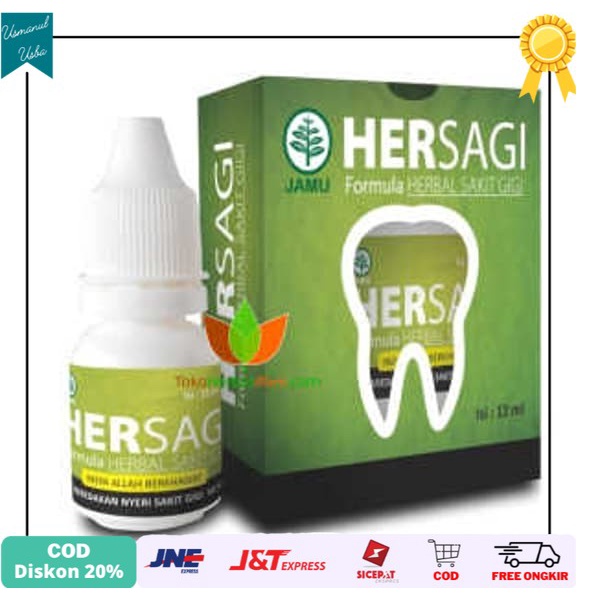 

◾COD◾ HERSAGI HERBAL SAKIT GIGI BERLUBANG GUSI BENGKAK, OBAT SAKIT GIGI