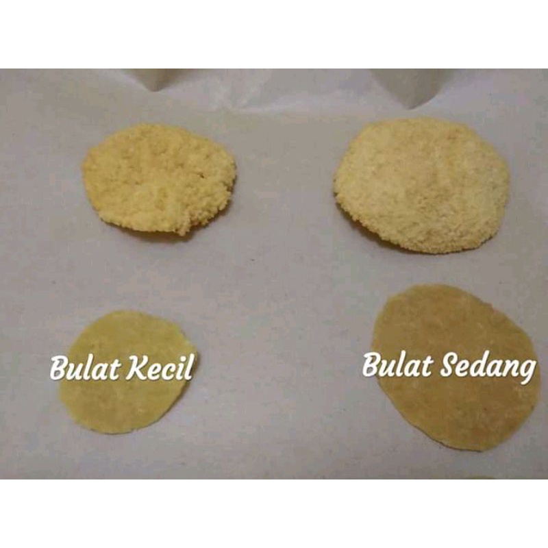 KERUPUK GENDAR/KERUPUK NASI/KERUPUK PULI MENTAH 500gr