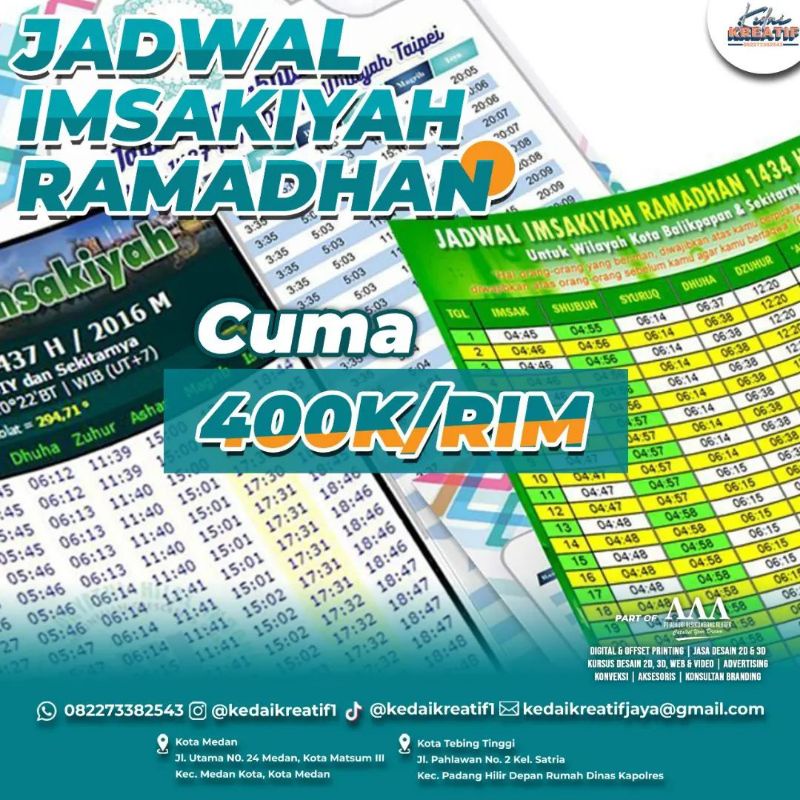 

IMSAKIYAH RAMADHAN