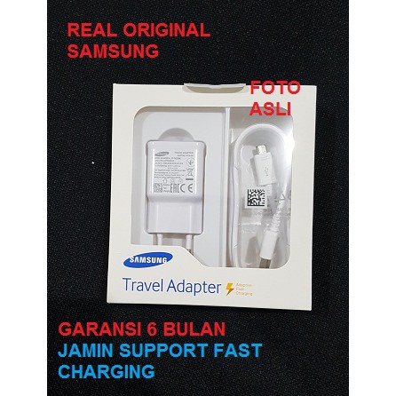 Charger Samsung Fast Charging 15W Original 100% Asli (note4,dll) Packing Box