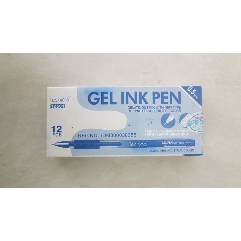 

Pulpen Techjob Gel Ink Pen