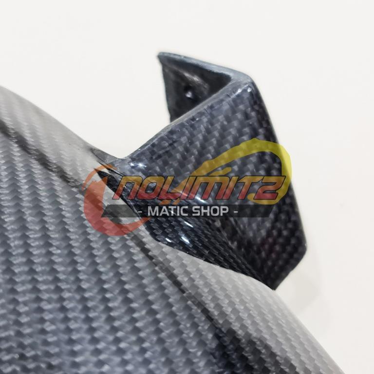 Spakbor Kolong Hugger Belakang Carbon Kevlar Yamaha NMAX 2020