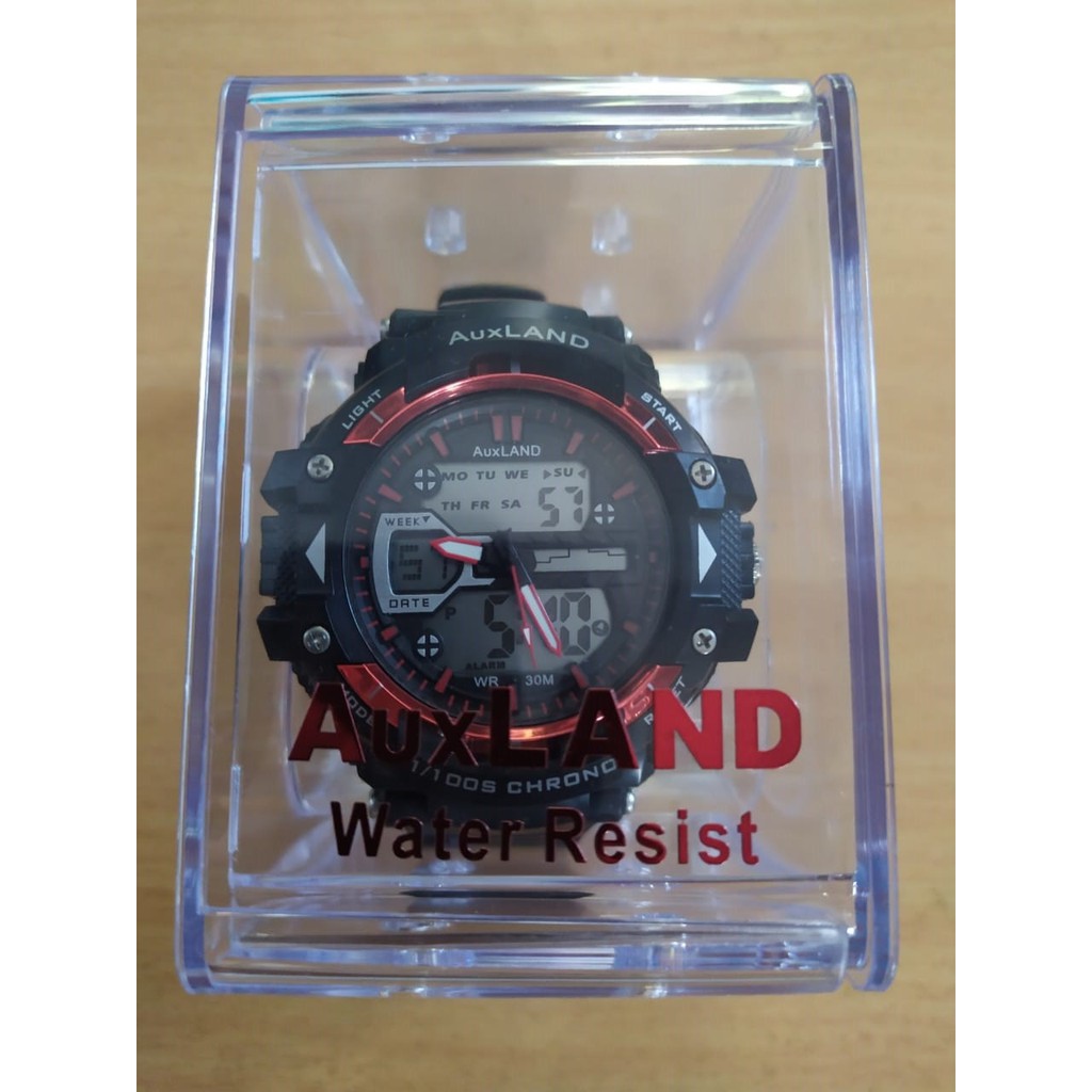 Jam / jam tangan Auxland Digital Analog anti air Keren