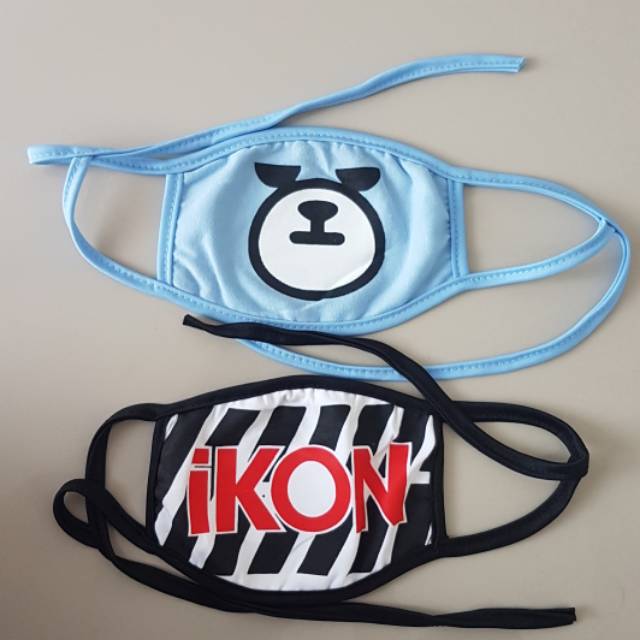 MASKER MULUT IKON KRUNK KPOP MASK PANDA