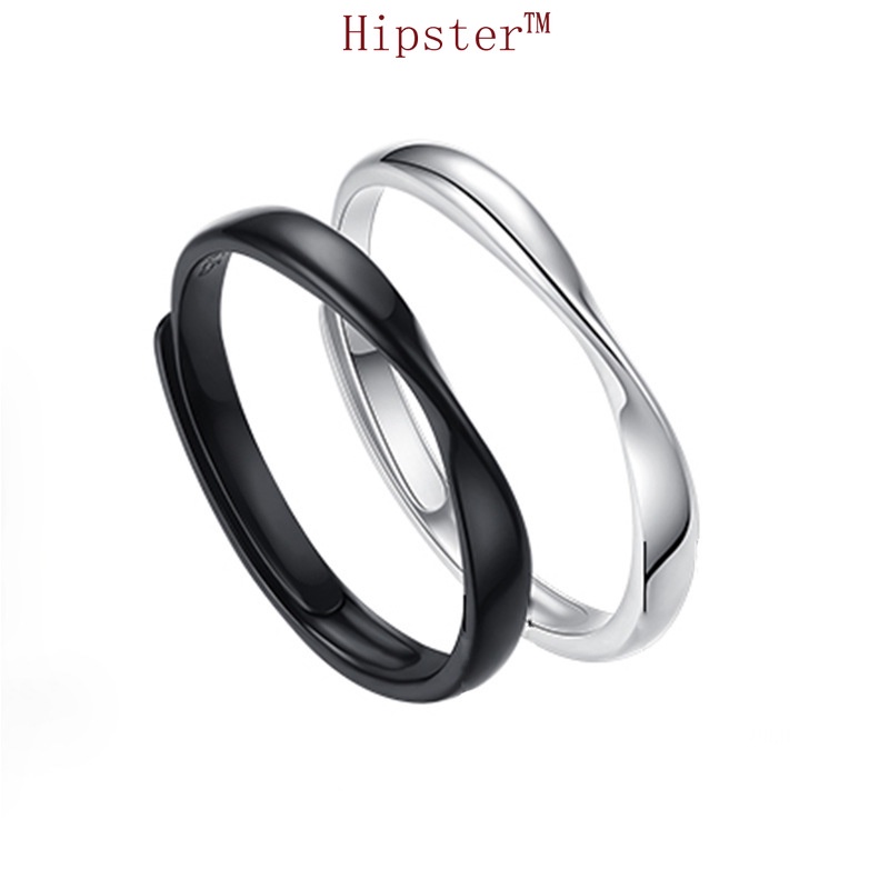 Korean Style Niche Personality Creative Design Couple Romantic Ring