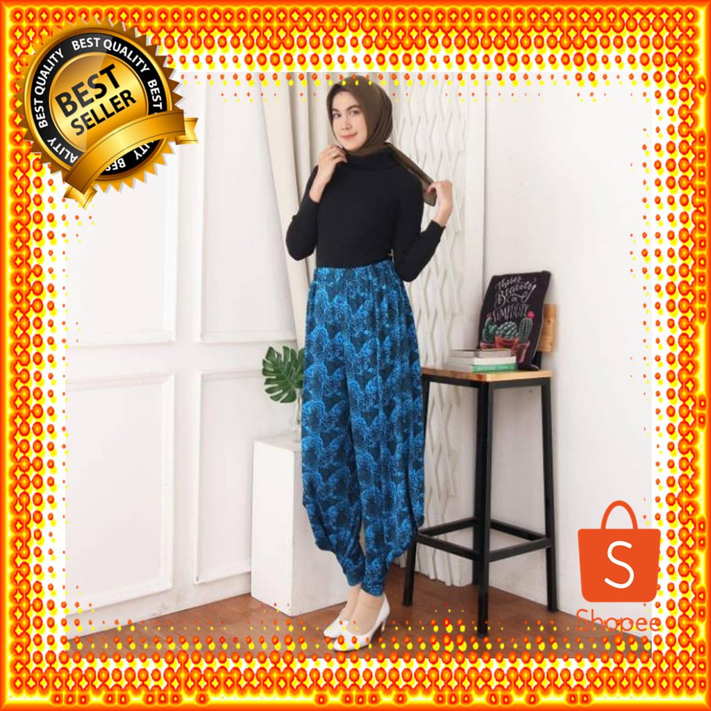 NEW Celana Aladin Celana Panjang Wanita Celana Jersey Korea 7255