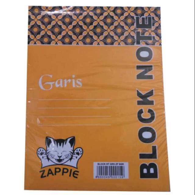 

Blocknote garis 1/2 folio isi 40 lbr