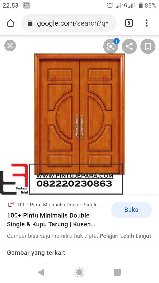 1 Set Kunci Pintu Besar Estilo Diny Np | Handle Pintu | Bellucci