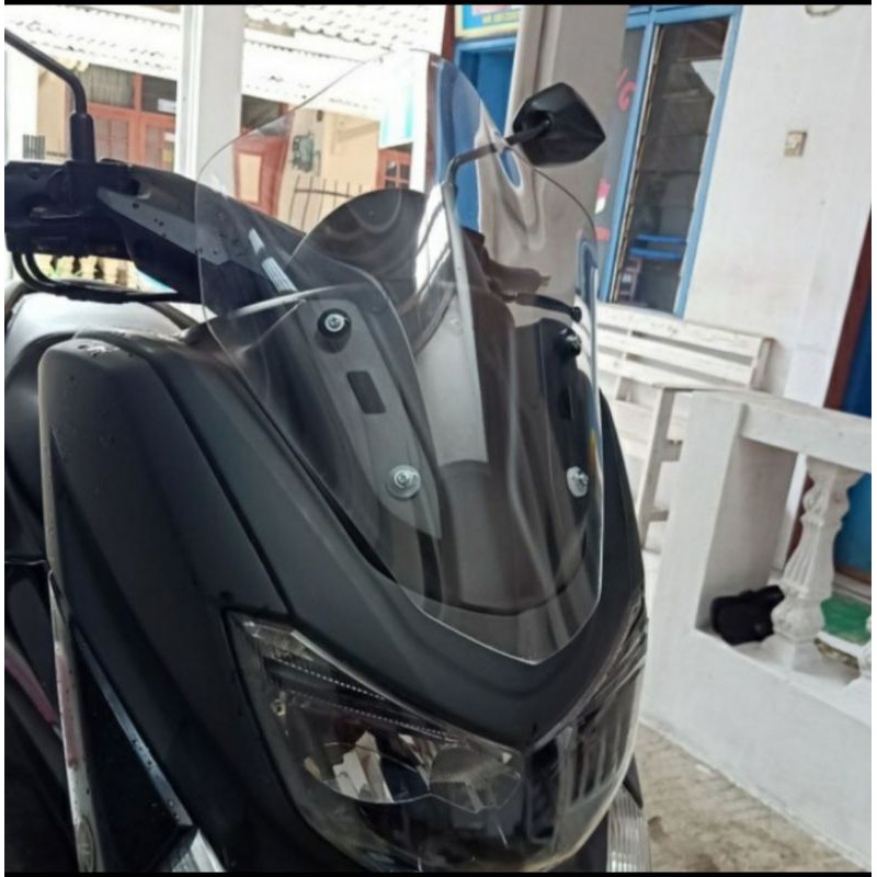 VISOR WINDSHIELD YAMAHA NMAX 155 PENDEK BUBBLE SPORTY