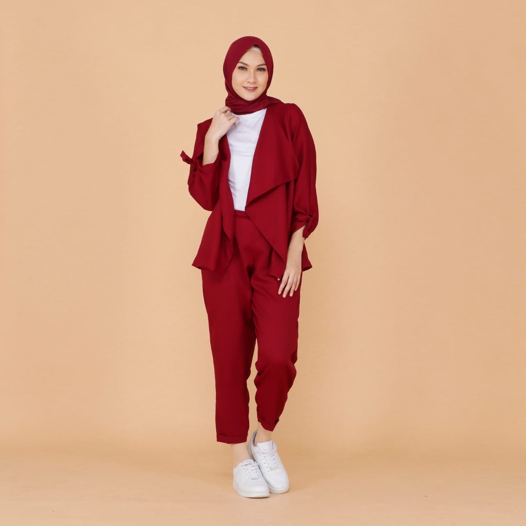 ZAHRA - Setelan Luna Blazer / Pakaian wanita