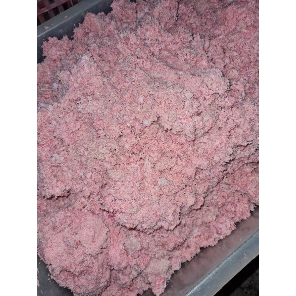 RAW FOOD DAGING GILING HALUS UNTUK MAKANAN ANJING KUCING