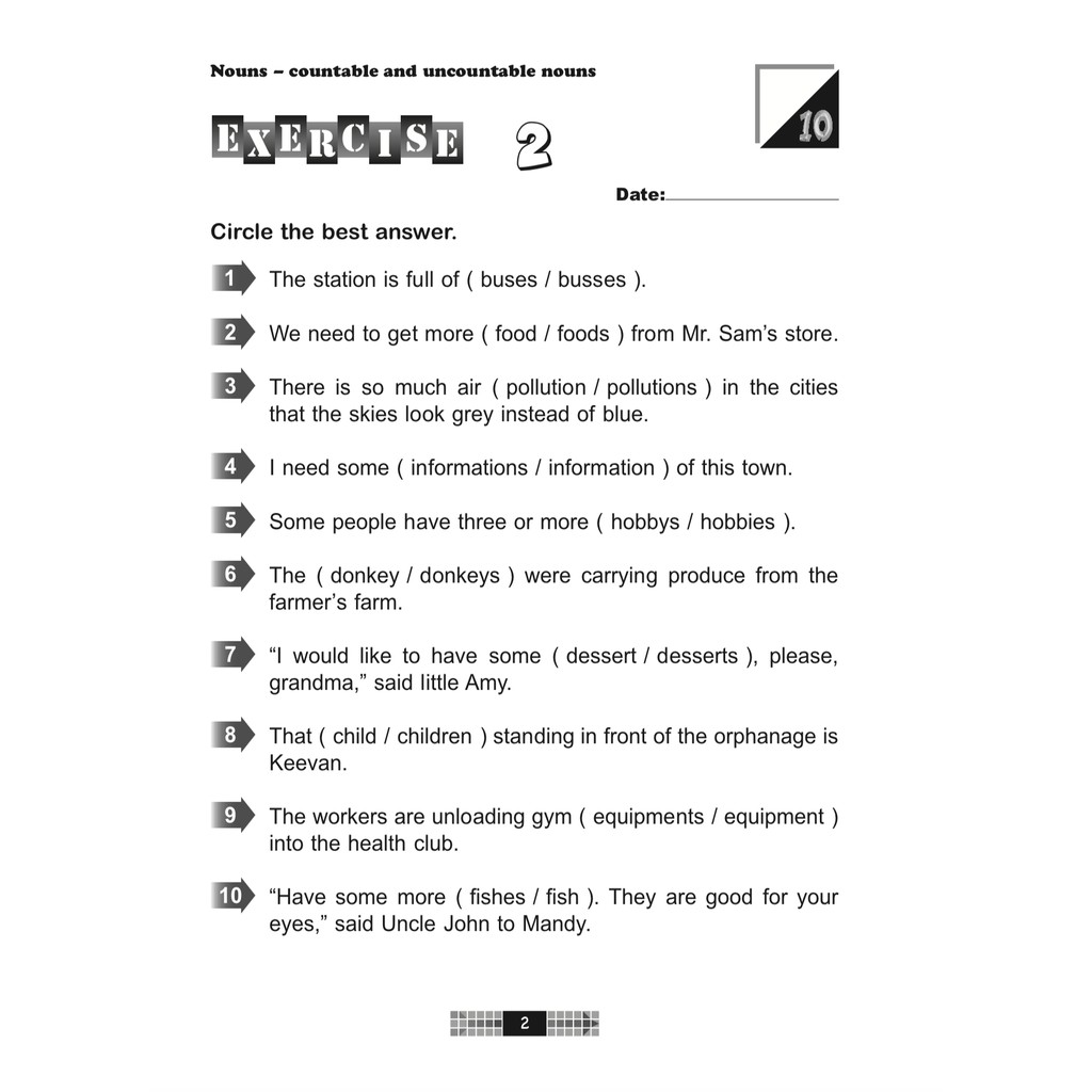 Grammar : Basic Grammar For Primary-2