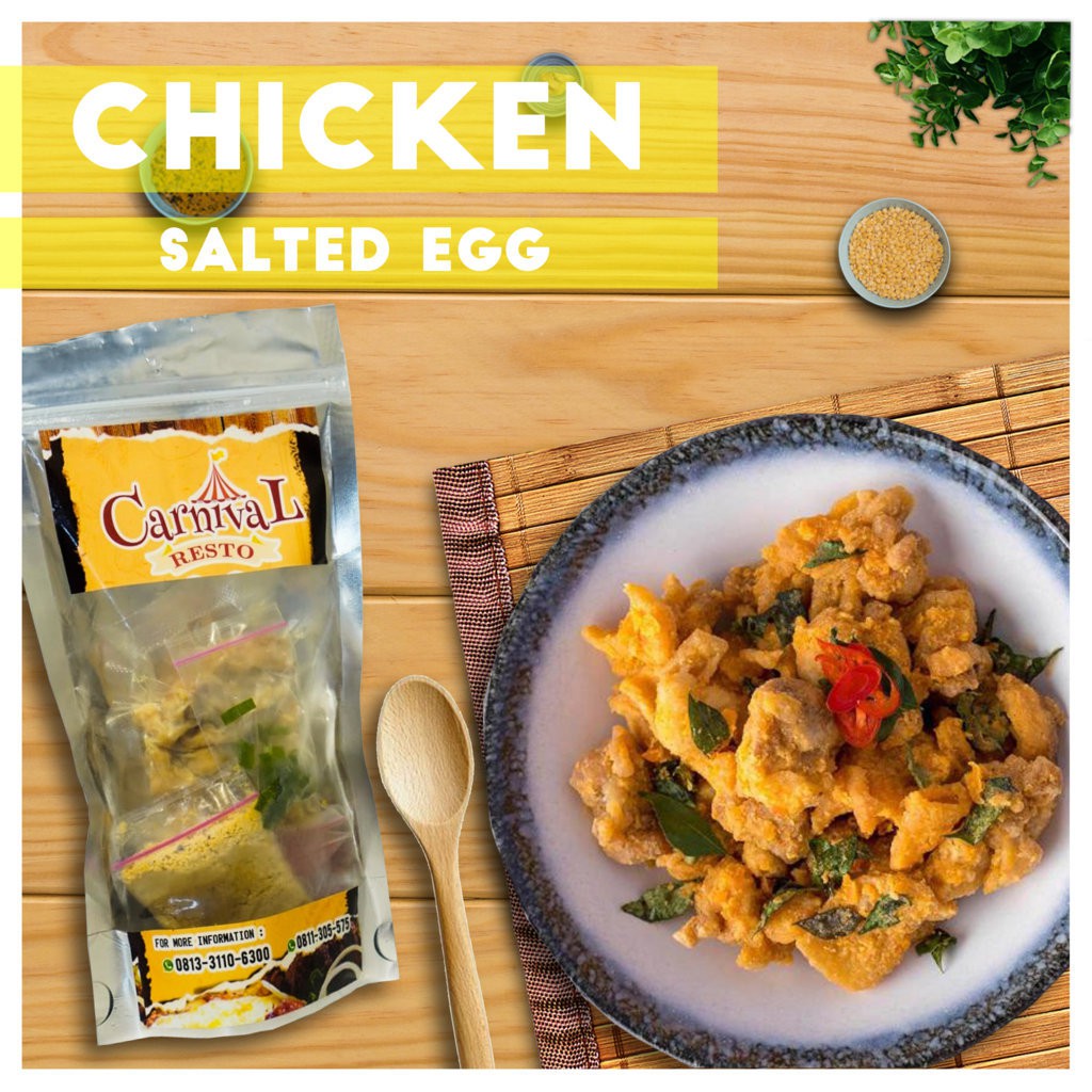 

FROZEN FOOD CHICKEN SALTED EGG GURIH!!!!