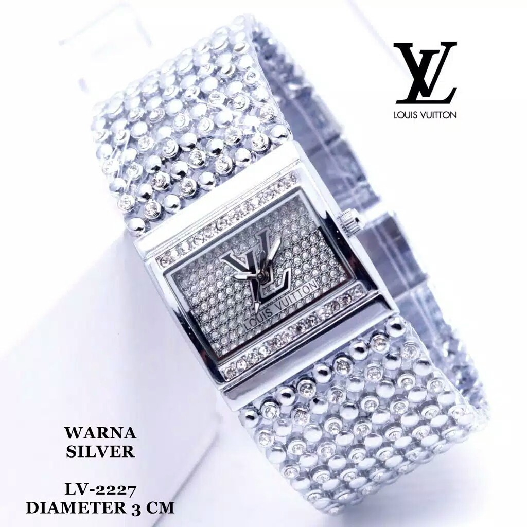 jam tangan wanita LV E2227 RANTAI MERICA
