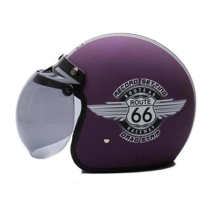 HELM BOGO - HELMET RETRO BOGO - 66 - KACA BOGO HELM BOGO CLASIC - SNI