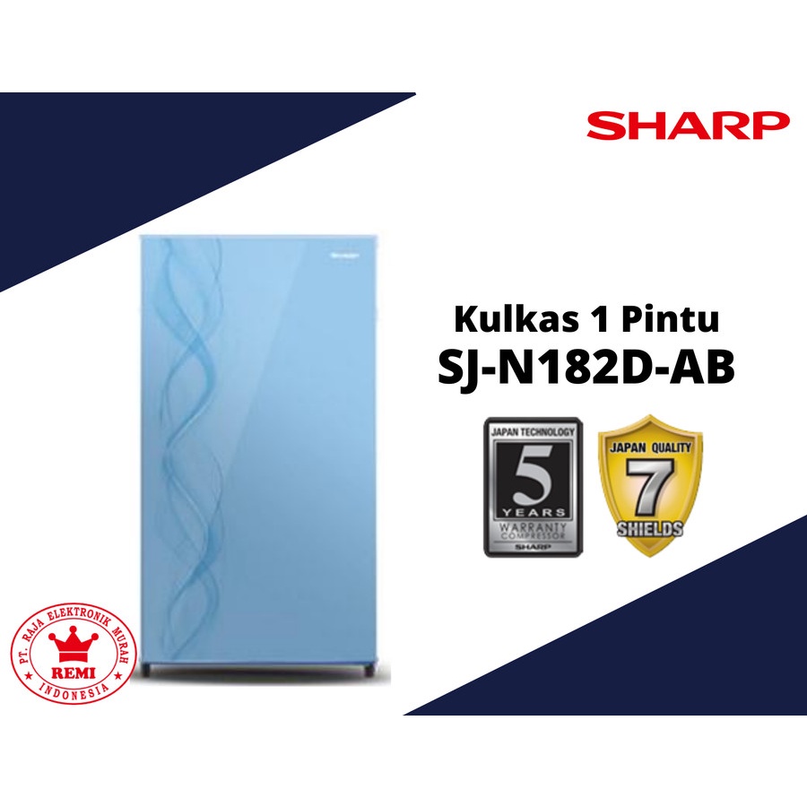 Sharp SJ-N182D-AB Kulkas 1 Pintu SJN 182
