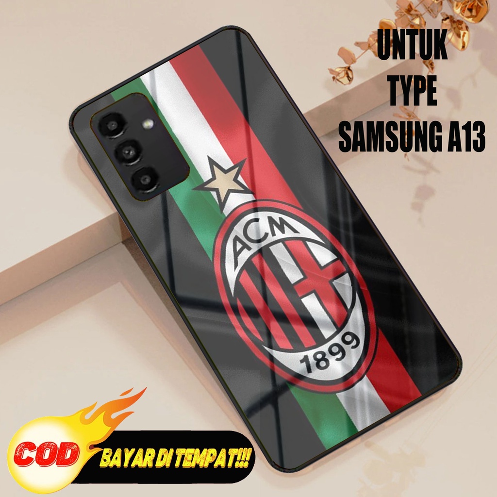 Case SAMSUNG A13 - Casing SAMSUNG A13 Terbaru Case [ MOTIF CLUB BOLA ] Cassing Hp SAMSUNG A13 - Sili