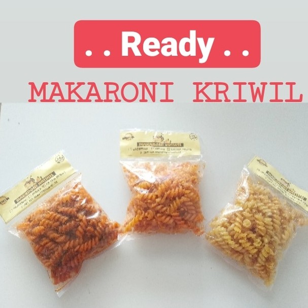 Makaroni Kriwil Cap koki Tasikmalaya