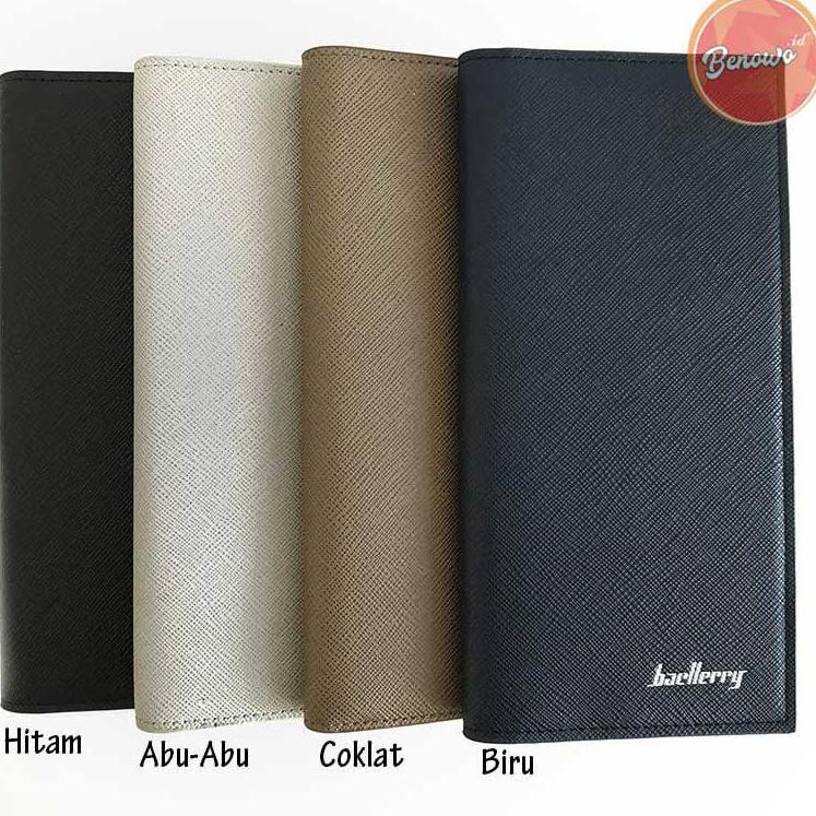 Terbaik.. Dompet Cowok model panjang, tipis dan simpel. look stylish - DP21