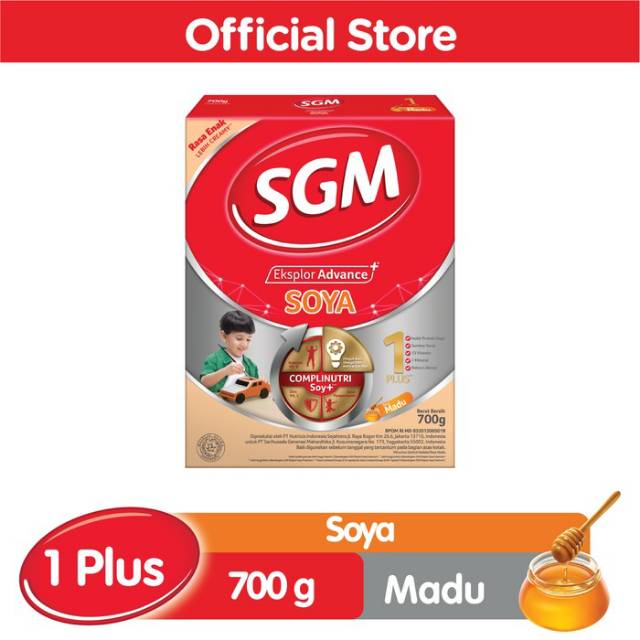 Sgm soya 1 plus madu 700 gram
